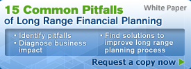 White Paper: 15 Common Pitfalls of Long Range Planning White Paper: 15 Common Pitfalls of Long Range Planning