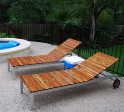 Chaise lounges