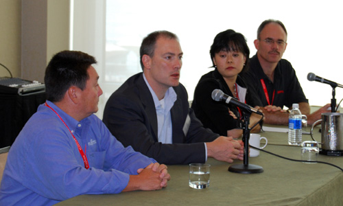 Jim Bradbury, Terry McArdle, Fumiko Kondo, Michael Leser