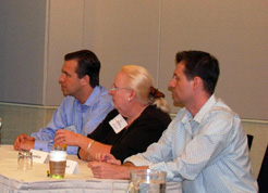Jeff Paradowski, Sue Burgess and Fred Maxie