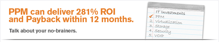 PPM delivers 281% ROI