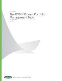 Forrester Research Report: The ROI of Project Portfolio Management Tools