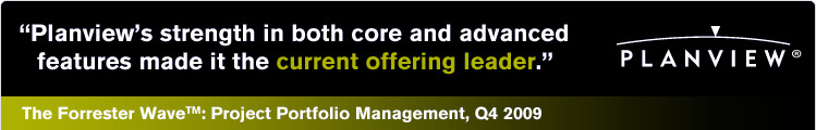 The Forrester Wave: Project and Portfolio Management, Q4 2009