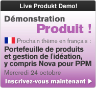 Gestion des idées et gestion des portefeuilles de produits D&eacute;monstration Produit