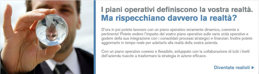 I piani operativi definiscono la vostra realt&agrave;. Ma rispecchiano davvero la realt&agrave;?