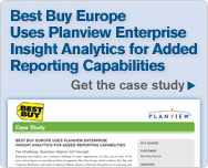 Best Buy Europe Uses Planview Enterprise Insight Analytics For Added Reporting Capabilities