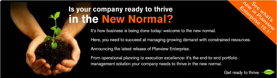 A new Planview Enterprise for the New Normal