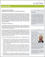 The Role of Finance: Number Crunchers or Change Agents?