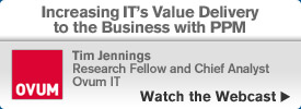 Increasing IT's Value Delivery to the Business with PPM