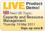 Capacity and Resource Management Product Demo