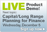 Planview Capital/Long Range Planning for Finance Product Demo