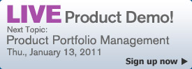 Product Portfolio Management Product Demo
