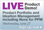 Planview Product Portfolio and Ideation Management including Nova for PPM Product Demo Planview Product Portfolio and Ideation Management including Nova for PPM Product Demo