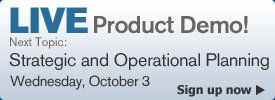 Planview Strategic and Operational Planning Product Demo