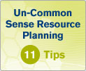 Un-Common Sense Resource Planning: 11 Tips